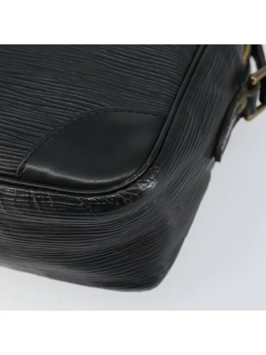 Authentic LOUIS VUITTON Epi Trocadero 27 Shoulder Bag Black M52312 LV - Picture 16 of 16